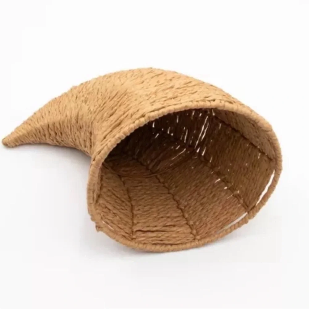 New! Target Bullseye Decorative Cornucopia for Fall Thanksgiving Decor